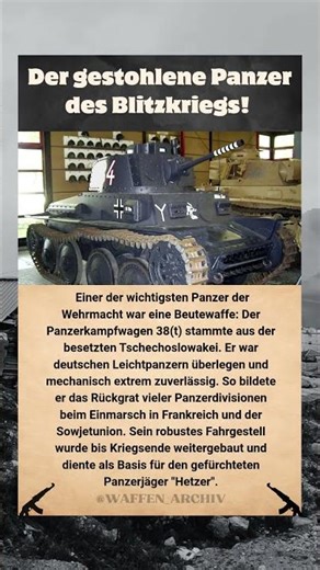Panzerkampfwagen 38(t): Die tschechische Legende der Wehrmacht