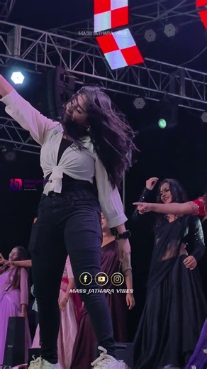 Achor prasanna Fabulous Dance Highlights: Okka Maagadu Song Festival Vibes! #event #massjathara #dj