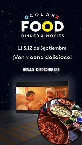 5 comments | DINNER & MOVIES  Bajo las estrellas ⭐ En Color Box...