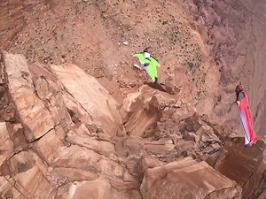 1.6M views · 3.5K reactions | FREAK 4 BASE starts and a little mini-golf fun in the US Southwest: Our friends Pat Walker, Scott Palmer, and William Mitchell trying it on for size. https://squirrel.ws/wingsuits/freak4 | Squirrel | Facebook
