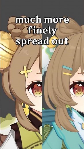 new Yaoyao is 68% more detailed #yaoyao #genshin #genshinimpact