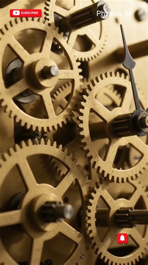 How does a pendulum clock actually work? #science #physics #viral #shorts #clock #clockwatching