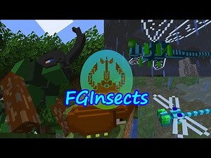 🐞 Mod Review FGInsects_1.16.5_1.0.1 | Insectos gigantes y armaduras épicas con efectos