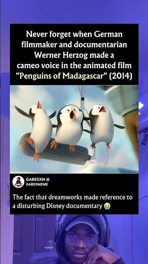 Never forget when Werner Herzog voiced a cameo in “Penguins of Madagascar” (2014)