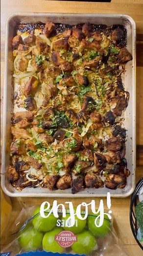 My husband made “Carne frita” in the oven! #food #recipe #cooking #fyp #delicious #explore