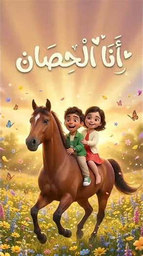 🐎 أنا الحصان | أنشودة ممتعة للأطفال عن الحيوانات 🌼🏇 | 🐎 I Am the Horse | Fun Kids Animal Song 🌼🏇