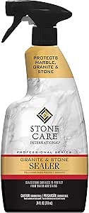 Stone Care International Granite Sealer and Protector - 24 Ounce - for Stone Countertop