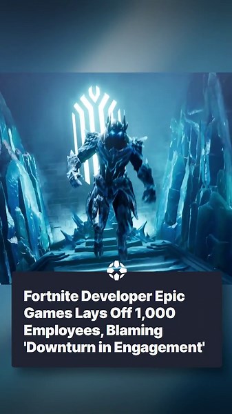 Fortnite developer Epic Games is laying off 1,000 staff due to a downturn in engagement