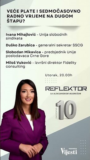 Reflektor - Najava za 27.01.2026. | Vijesti online