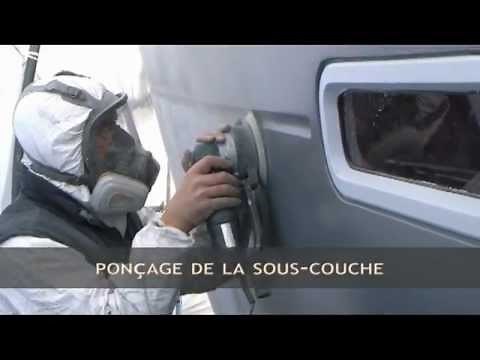 Peinture de la coque du voilier KYRIUM