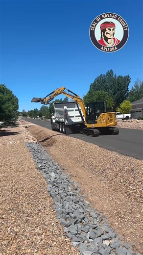 “If you clear it, they will come.” -Navajo County Public Works, hoping for monsoons | Navajo County Government