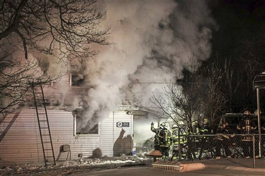 New Kensington couple homeless after house fire; crews fight flames in sub-zero temps