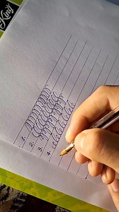 Exercises to improve handwriting #calligraphy #calligraphyisfun #handwriting #viral | Calligraphyisfun Calligraphyisfun