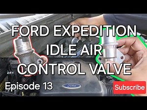 2003 Ford Expedition XLT Replacing Idle Air Control Valve ‪@aircraftbear‬ #fordexpedition #ford #xlt