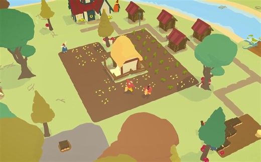 温馨治愈的城镇建造模拟游戏《Outlanders》