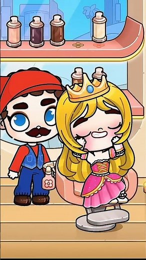 Princess Peach, Daisy & Rosalina Transformation! ✨👑