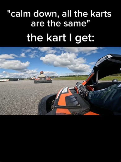 What was i even supposed to do 💔 #karting