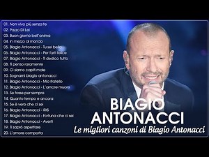 Le più belle canzoni di Biagio Antonacci - Grandi Successi Di Biagio Antonacci- Biagio Antonacci Mix