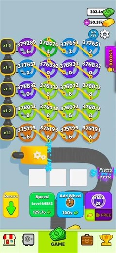 Android game Digi Merge very big wheel 3,8 Million (3801088) #gaming #shorts #2048