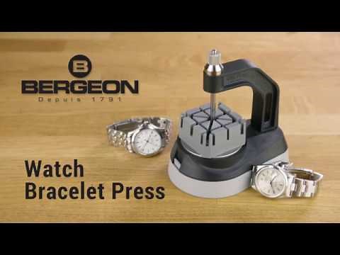 Bergeon 8745 Watch Braclet Link Press Tool - Swiss Watchmakers Tool Kit