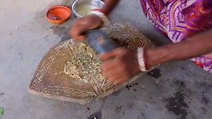 Sea fish curry with Brinjal and Methi shak vaja cooking and eating by village old couple #village #traditional #style #cooking #recipe #old #couples #cookingvideo #videos #viralvideoシ #viralpost2024 #bonus #adsonreels #goviral | Reshmika Singh