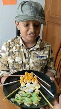 Tri color dessert - Fireless cooking