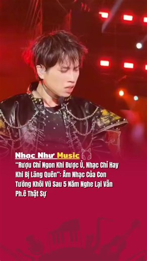 Âm Nhạc Của Con Tướng Khôi Vũ Sau 5 Năm Nghe Lại Vẫn Phê Thật Sự… #nhacnhumusic #nhatthan #khoivu #nhachaymoingay