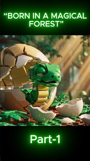 “LEGO Dragon Hatch: Baby Dragon Discovers a Dangerous New World | Cinematic Short Film”