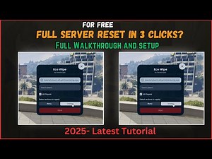 How to Fully Wipe Your FiveM Server in 1 Click! (Inventory + Money Reset) | 2025 | FiveM |