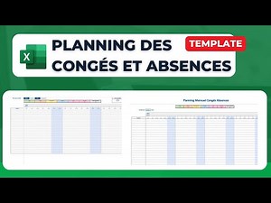 Tableau suivi de congés sur Excel | Gratuit 🎁 Morpheus Formation