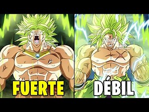 3 DIFFERENCES between BROLY from Z vs BROLY from SUPER