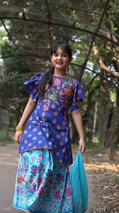 60K views · 1K reactions | Baby Cotton Skirt Three Piece Code-1676 Fabrics-Slab Cotton Category-Tops, Skirt & Orna Media-Screen Print & Embroidery | Chandra | Facebook