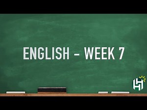 CC Cycle 3 English Week 7