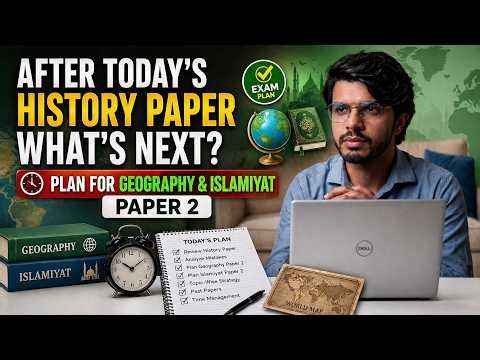 History Paper Done! Now THIS is Your Game Plan (Geo + Isl P2