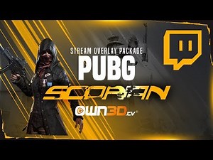 PUBG Twitch Stream Overlay Pack | Direct Download | own3d.tv