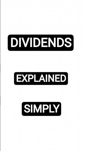 Dividends Explained Simply 📈 | Passive Income Basics