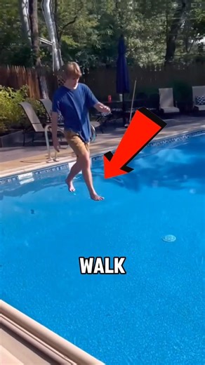 Walking on Water? Here’s the Trick