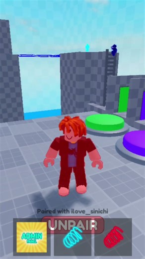 Jordan is playing Obby game with DevilXHeart #Roblox #Shorts