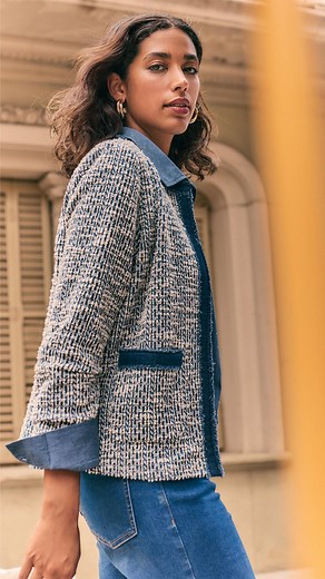 Encuentro Oficial | ¿Una prenda única que no puede faltar en tu armario? 👉🏻 Una chaqueta así: ligera, original y de estilo elegante y casual a la vez. ¡Ideal... | Instagram