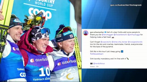 Alaskan skier makes history ahead of Winter Olympics with best American man finish in Tour de Ski