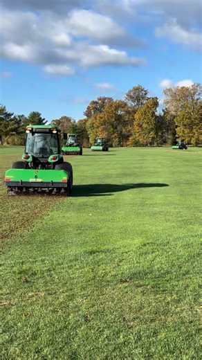There is a lot happening over here at Flatbush Golf Course this week! From the renovations starting in our building, to the course being fully aerated and over-seeded with new a special blend blue grass. 2026 is about to be the start of something amazing! 🤩 | Flatbush Golf Course Inc
