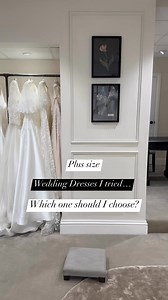Help our lovely bride Topaz choose her wedding dress | The Bridal Suite PLUS SIZE Wedding Dress Shop