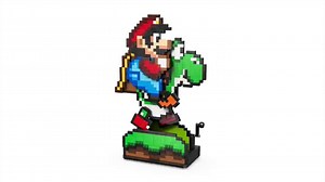 LEGO Super Mario World: Mario & Yoshi, Nintendo Figure, Collectible Set for Adults, 71438