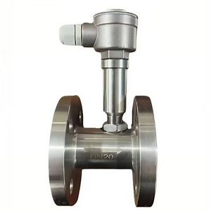 Pulse Output Flange Turbine Water Oil Diesel Fuel Measurement Flow Meter