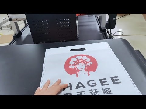 Non woven bag printing machine