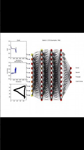 Neural Network Visualization #artificialintelligence #machinelearning