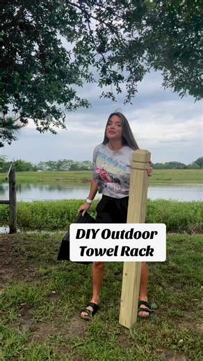 Transforming our poolside oasis with this amazing DIY outdoor towel rack! ☀️🏊‍♂️Dive into summer with style! #DIY #PoolsideParadise #SummerVibes #OutdoorLiving #TowelRack #PoolDays #DIYProject #BackyardBliss #BackyardDIY #BackyardGoals #SummerFun #DIYIdeas #PoolParty #CreativeProjects #PoolsideParadise #DIY #DIYProject #DIYIdeas #pool #poolcraft #FYP #outdoordiy | Amanda Gilmore