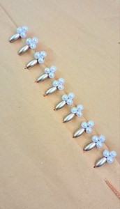 so cute border lace embroidery tutorial #fblifestyel #reelsvideoシ #reels #hilights #training #viralvideo #dian #handembrodery | Dian Embroidery