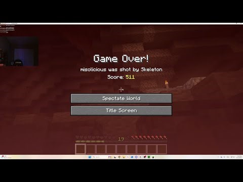 I played Minecraft Java edition for the first time..(and died)