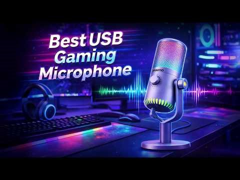 Best USB Microphones for Gaming – Crystal Clear Sound & Easy Setup